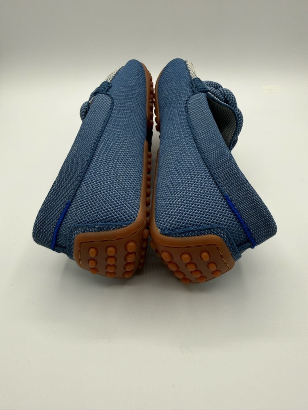 Rothy’s The Braid Driver Women’s Blue Knot Detail Loafers Sustainable Knit Flats - Picture 8 of 16